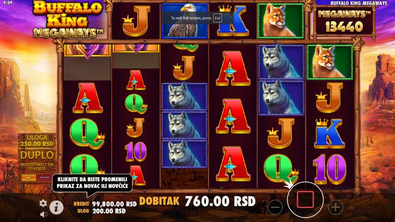 Discover the Exciting Features of Buffalo King Megaways Casino Game